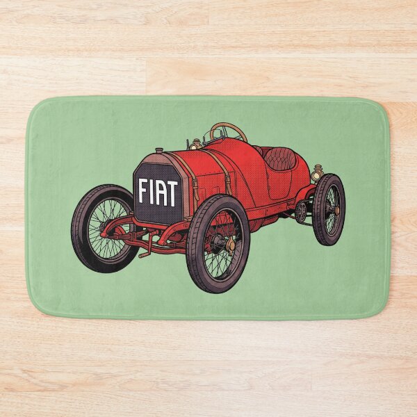 Item preview, 1908 Fiat S61 Corsa: The Ten-Liter Grand Prix Beast Fine Art Print designed and sold by FreiherrPK.
