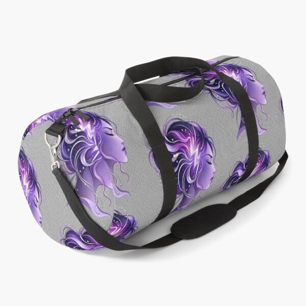 Item preview, Migraine Awareness Purple Woman Illustration designed and sold by JMDG Studio.