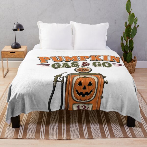 Item preview, Pumpkin Gas And Go Spooky Roadside Station designed and sold by LiviuGligoros.