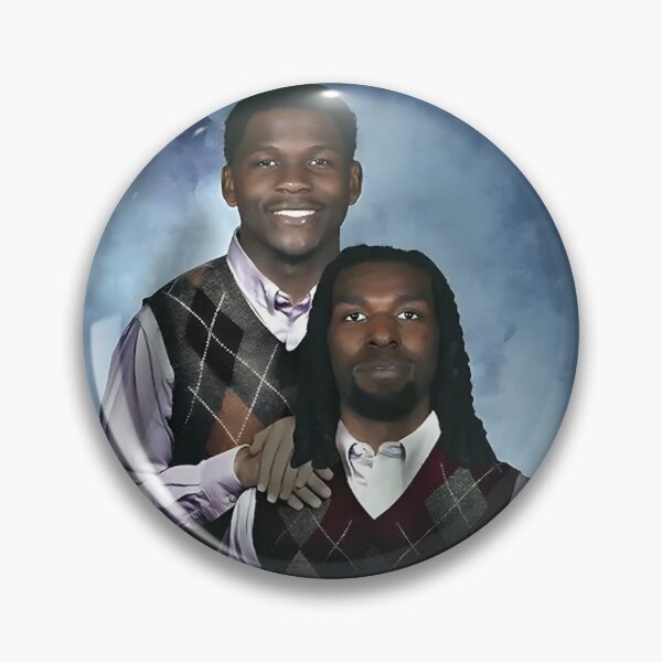 Item preview, Anthony Edwards and Naz Reid Inspired Step Brothers Basketball Design designed and sold by fabianompc.