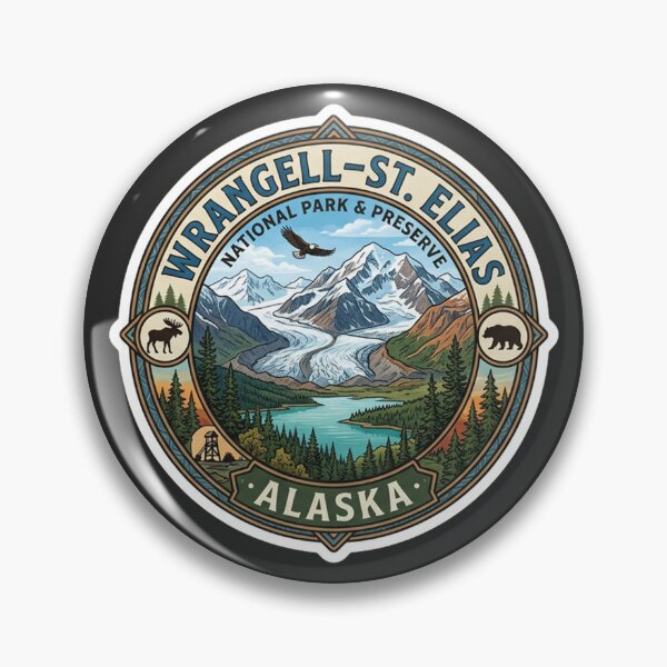 Item preview, Wrangell-St Elias National Park Alaska designed and sold by TulipaGraphics.