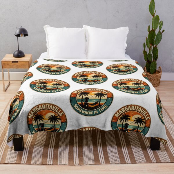 Item preview, Jimmy Buffetts Margaritaville Somewhere In Time Vintage Tropical S00065 777 designed and sold by rishan-raphael.