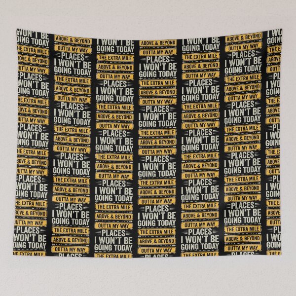 Item preview, Places I Won39T Be Going Today Funny Sarcastic Quote designed and sold by OddityVault.