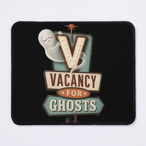 Item preview, Vacancy For Ghosts Haunted Motel designed and sold by LiviuGligoros.