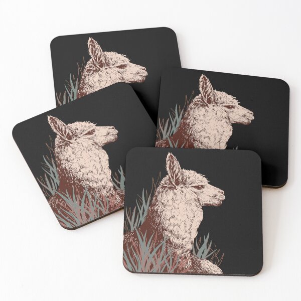 Item preview, Alpaca Portrait designed and sold by sonroses.