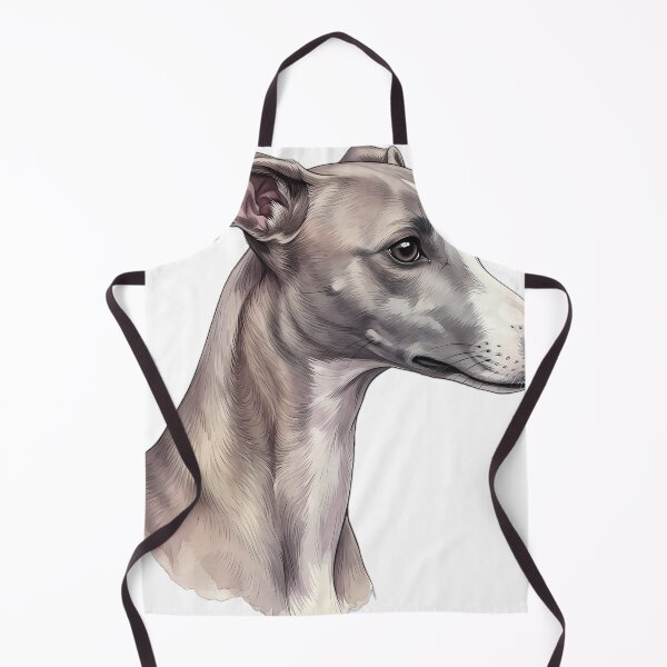 Item preview, Vintage Naturalist Whippet Portrait — Antique Dog Breed Art designed and sold by Catch333.