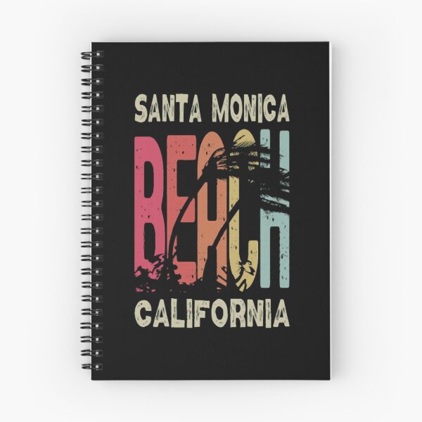 Item preview, Groovy Santa Monica Beach California Typography designed and sold by JaliTSuutari.