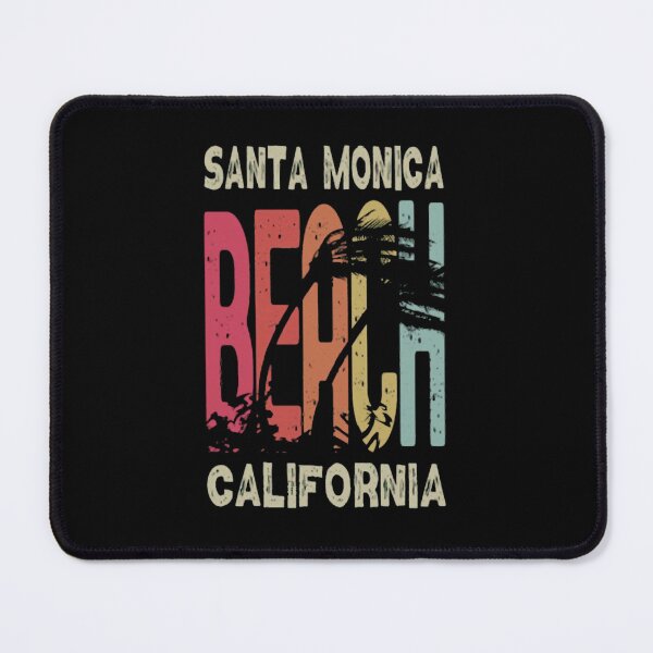 Item preview, Groovy Santa Monica Beach California Typography designed and sold by JaliTSuutari.
