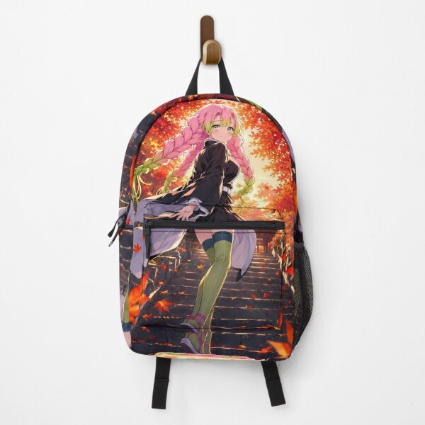 Item preview, Mitsuri Kanroji Demon Slayer Autumn Temple Stroll designed and sold by SolenneAzur.