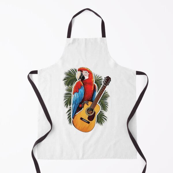 Item preview, Jimmy Buffett Tribute Sticker Parrot On Guitar designed and sold by rishan-raphael.