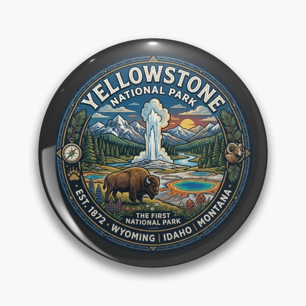 Item preview, Yellow Stone  National Park Montana designed and sold by TulipaGraphics.