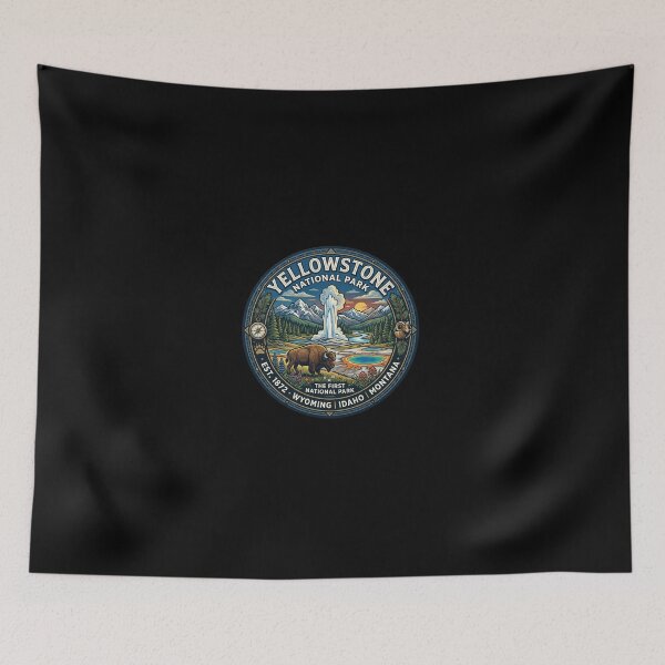 Item preview, Yellow Stone  National Park Montana designed and sold by TulipaGraphics.