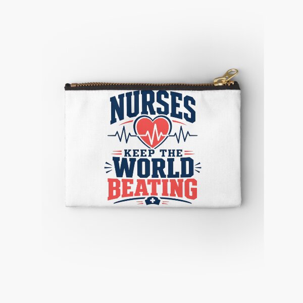 Item preview, Nurses Keep the World Beating Motivational Slogan gift for Nurse designed and sold by LD ART.