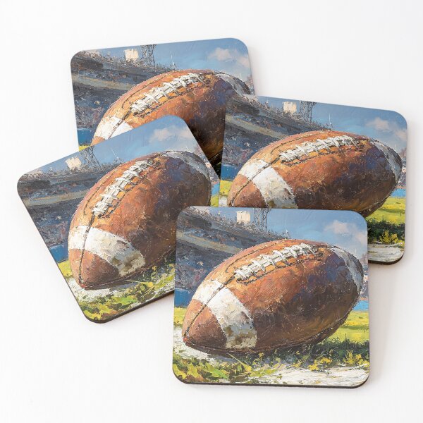 Item preview, American Football Stadium Oil Painting Print designed and sold by NatureSight.