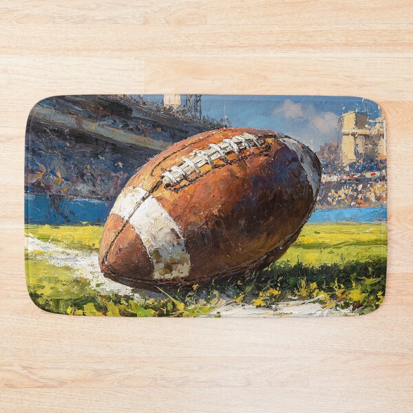 Item preview, American Football Stadium Oil Painting Print designed and sold by NatureSight.