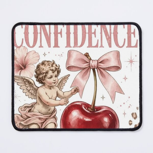 Item preview, Lover Not Perfect But Confidence Looks Cute On Me - Vintage Angel Cherry designed and sold by Ladybug223.