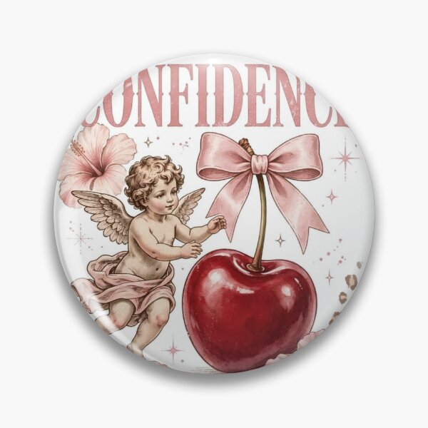 Item preview, Lover Not Perfect But Confidence Looks Cute On Me - Vintage Angel Cherry designed and sold by Ladybug223.