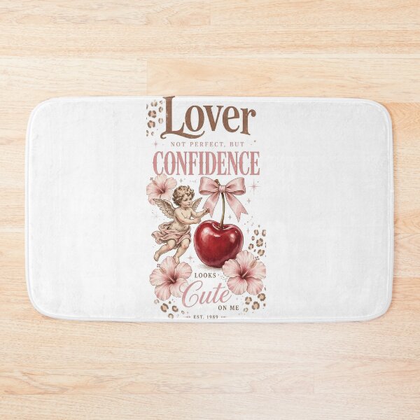 Item preview, Lover Not Perfect But Confidence Looks Cute On Me - Vintage Angel Cherry designed and sold by Ladybug223.
