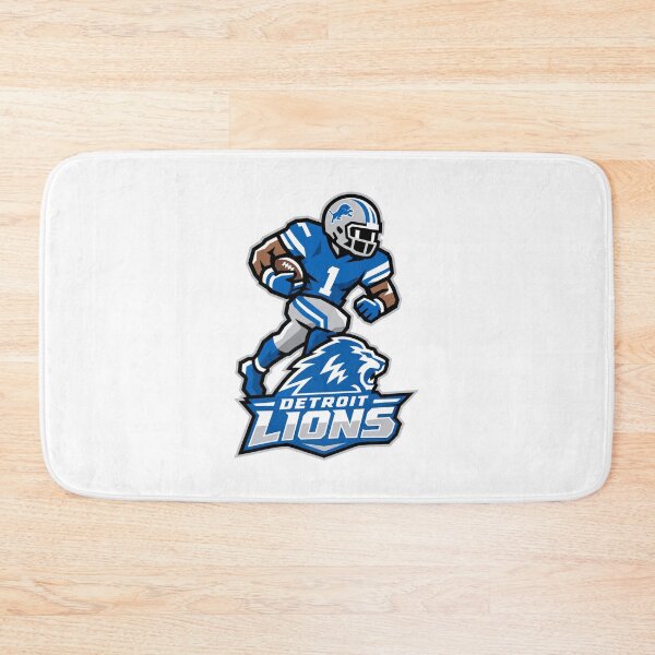 Item preview, Detroit Lions Inspired Retro Football Player Design from Classic Tecmo Super Bowl Game designed and sold by slowhandsnot tt.