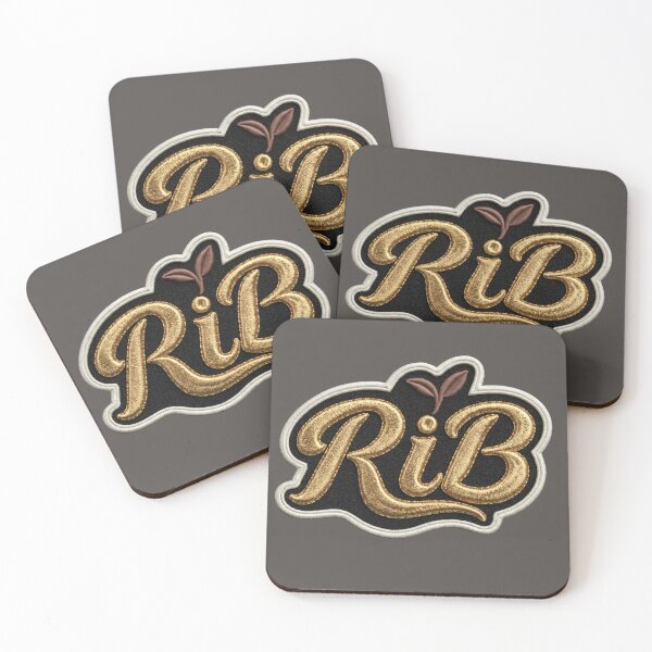Item preview, Classic Gold Script Patch Minimal Emblem designed and sold by Rib-Brand.
