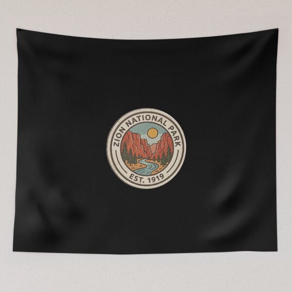 Item preview, Zion National Park Est 1919 designed and sold by TulipaGraphics.