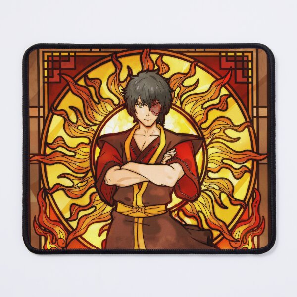 Item preview, Zuko in Fiery Stained Glass designed and sold by IdeallArts.