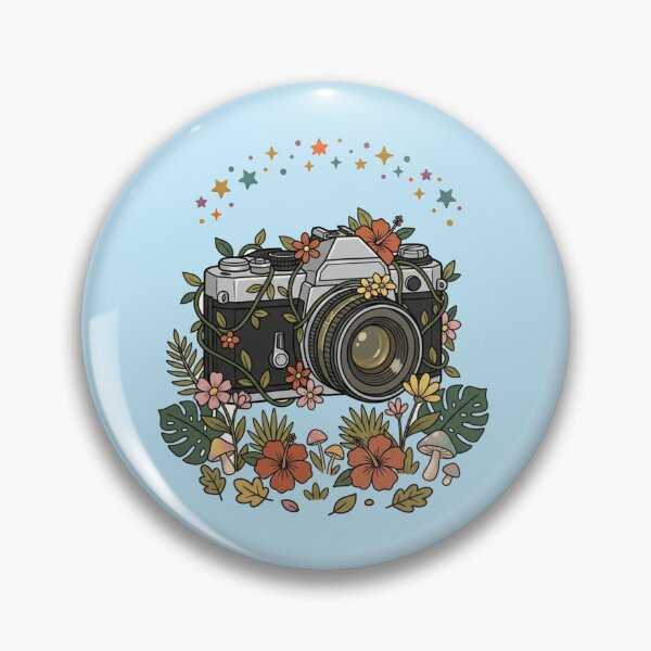 Item preview, Vintage Nature Camera Wildflowers Wildlife Photography designed and sold by Fine-Arts-Lab.