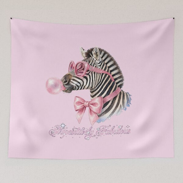 Item preview, Stripesitively Fabulous - Cute Pink Coquette Zebra designed and sold by Vibe-Vary.