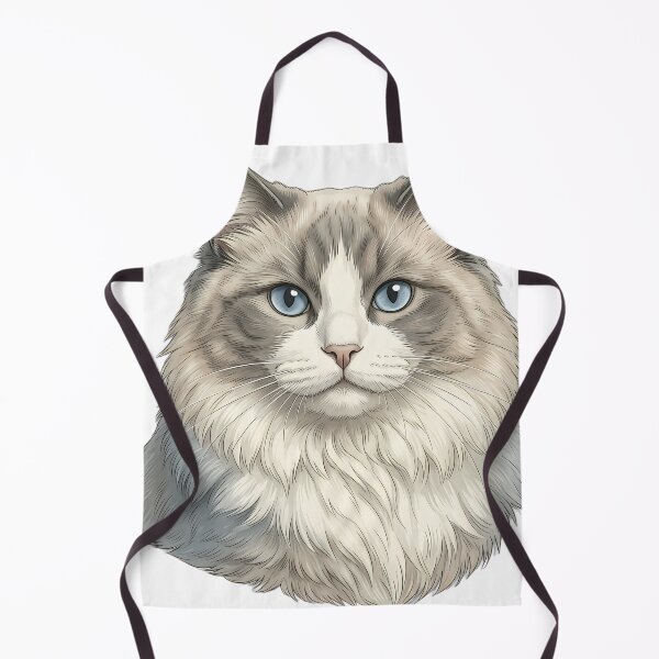 Item preview, Vintage Naturalist Ragdoll Cat Portrait — Antique Cat Breed Art designed and sold by Catch333.