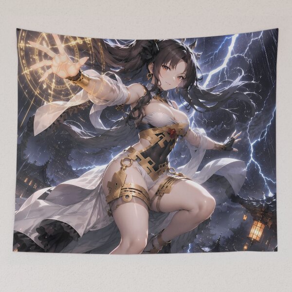 Item preview, Ishtar Fate Grand Order Lightning Magic Storm designed and sold by SolenneAzur.