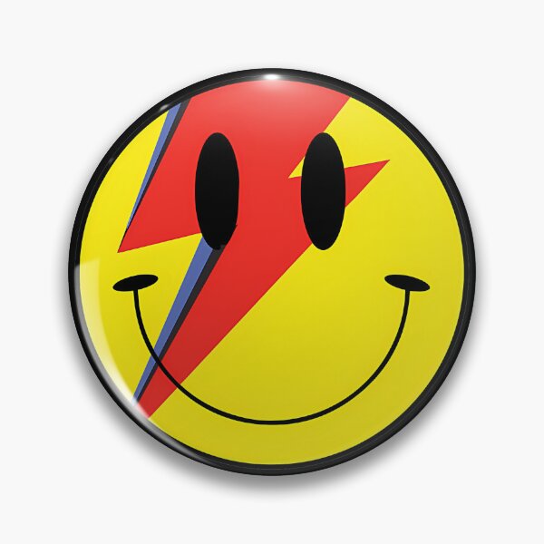 Item preview,  Aladdin Sane Smiley Face designed and sold by emyene.