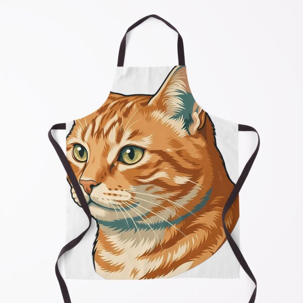 Item preview, Vintage Naturalist Maine Coon Cat Portrait — Antique Cat Breed Art designed and sold by Catch333.