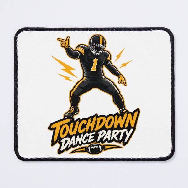 Item preview, Touchdown Dance Party Football Celebration Design designed and sold by slowhandsnot tt.