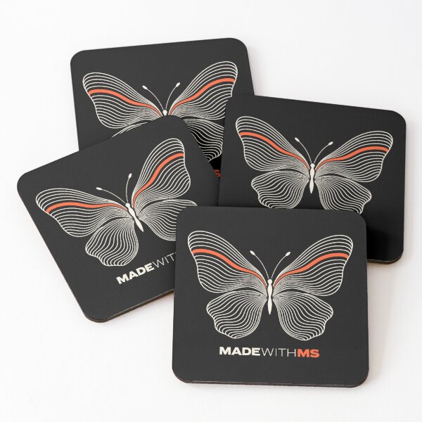 Item preview, Made With MS Modern Orange Butterfly Design designed and sold by MadeWithMS.