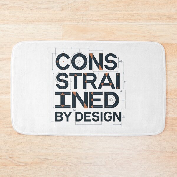 Item preview, Constrained by Design CAD Engineer designed and sold by Amr Darwish Graphic designer.