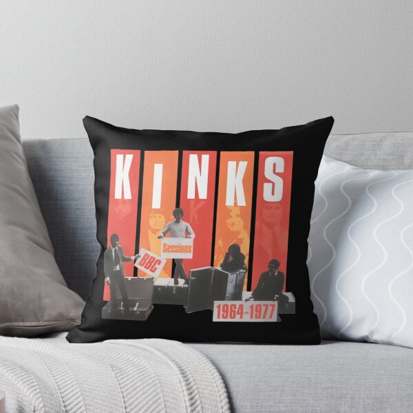 Item preview, The Kinks 1964 1977 Collage Design designed and sold by JoshuaudArt.