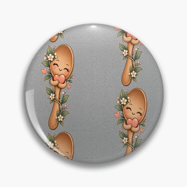 Item preview, Cute Wooden Spoon Kitchen Love designed and sold by JMDG Studio.