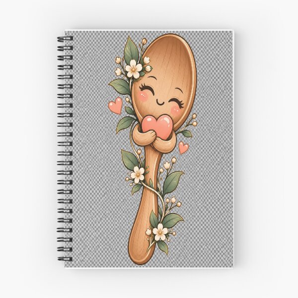 Item preview, Cute Wooden Spoon Kitchen Love designed and sold by JMDG Studio.