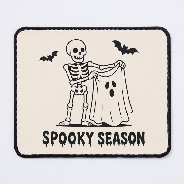 Item preview, Spooky Season Skeleton Ghost Costume Funny Halloween designed and sold by Modern Antique Atelier .
