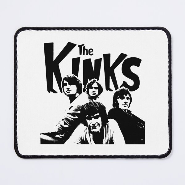 Item preview, The Kinks Monochrome Band Logo Design designed and sold by JoshuaudArt.