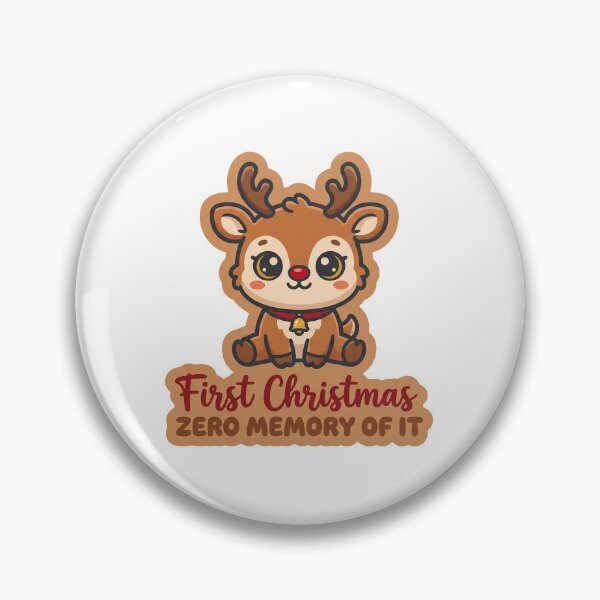 Item preview, First Christmas, Zero Memory of It — Reindeer designed and sold by TheCalmEdit.