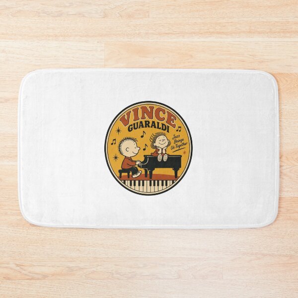 Item preview, Vince Guaraldi Inspired Jazz Music Retro Design designed and sold by Bayanihan.