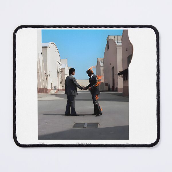 Item preview, Pink Floyd Inspired Wish You Were Here Artistic Retro Design designed and sold by DylanB15.