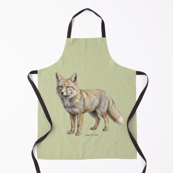 Item preview, The Steppe Auditor: Tibetan Sand Fox Natural History Fine Art Print designed and sold by FreiherrPK.