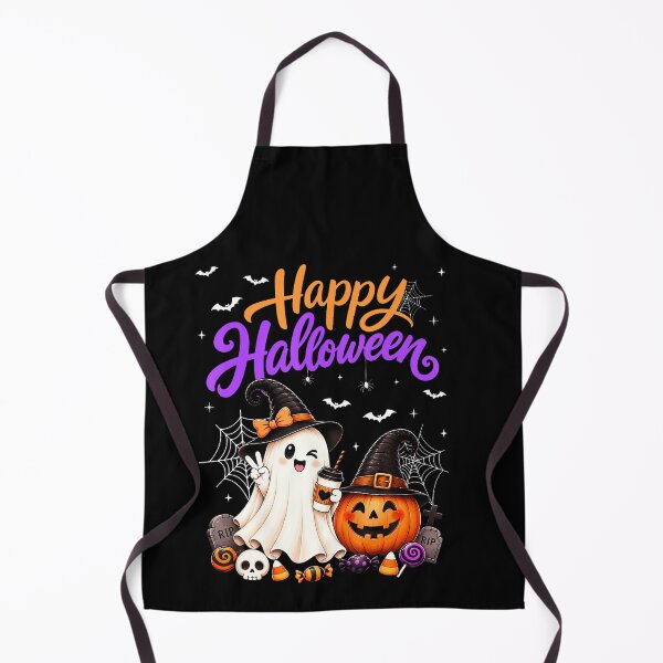 Item preview, Happy Halloween Cute Ghost Pumpkin Spooky designed and sold by jerrimisty889.