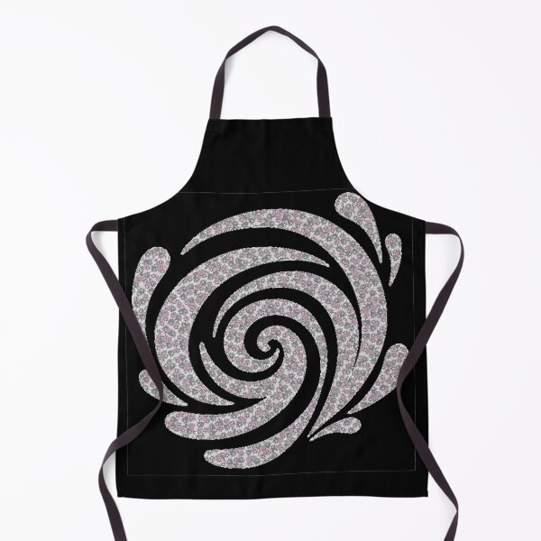 Item preview, Blush Floral Spiral – Boho Pink & Grey Abstract Swirl - Product 0003 designed and sold by simplycolours.