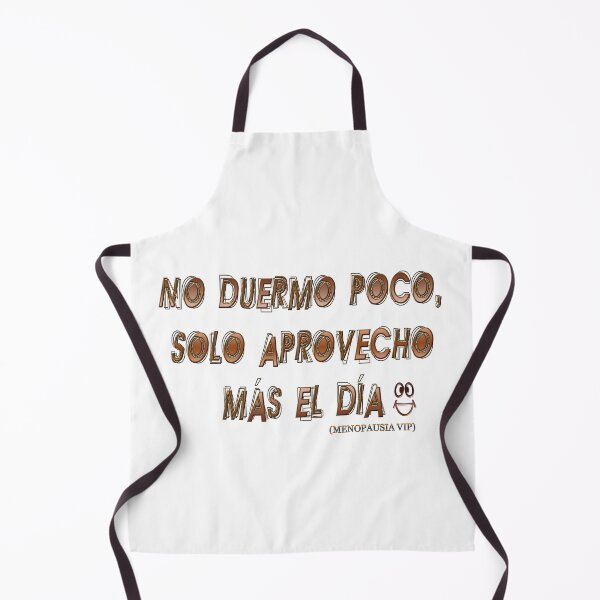 Item preview, No duermo poco, solo aprovecho mas el dia - Spanish Menopause Humor designed and sold by Yamy Morrell Art and Design.