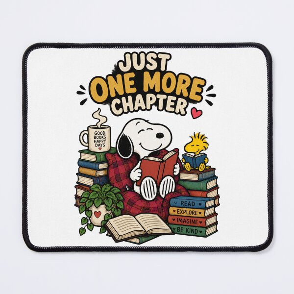 Item preview, Snoopy and Woodstock Reading Together Cute Book Lover Design for Librarians and Bookish Fans designed and sold by Bayanihan.