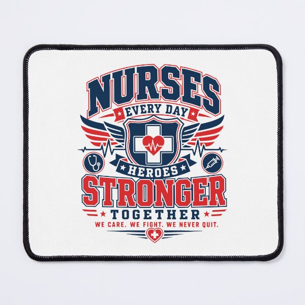Item preview, Nurses Stronger Together Everyday Heroes Motivational Slogan gift for Nurse designed and sold by LD ART.