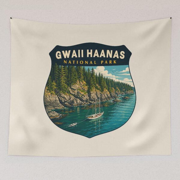Item preview, Gwaii Haanas National Park Reserve | Haida Heritage & Coastal Canada Design designed and sold by Gideon Emmerich.
